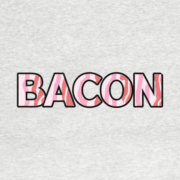 streaky bacon strips font rashers pig pork by Captain-Jackson